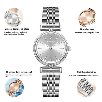 Orologio donna maglia retrò