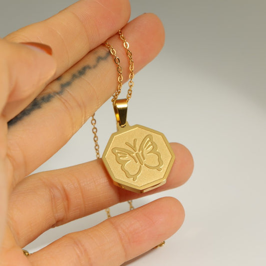 Collana Farfalla Geometrica