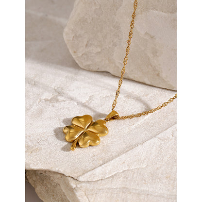 Collana pendente titanio