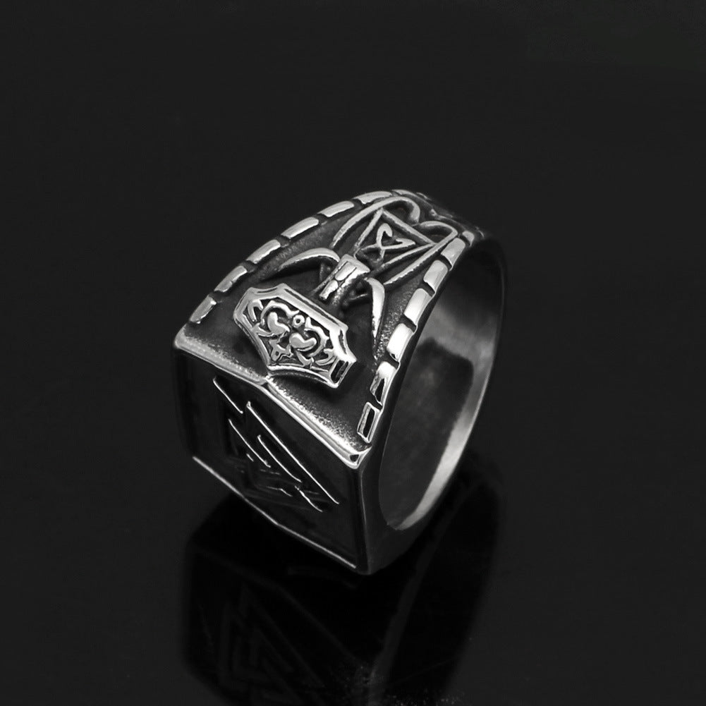 Anello rune vichinghe