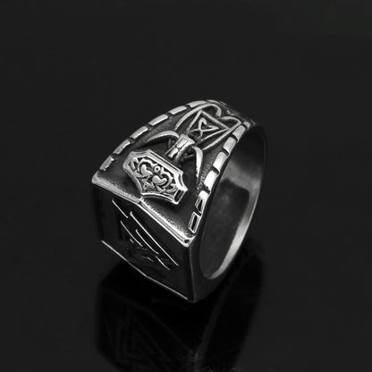 Anello rune vichinghe