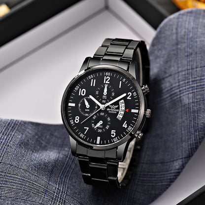 Orologio uomo al quarzo casual multifunzione