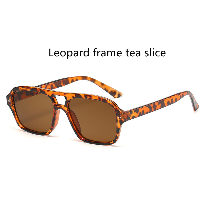 Occhiali retro doppio ponte