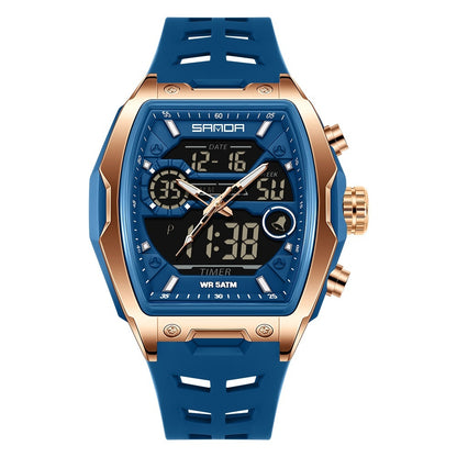 Orologio sportivo impermeabile a cilindro