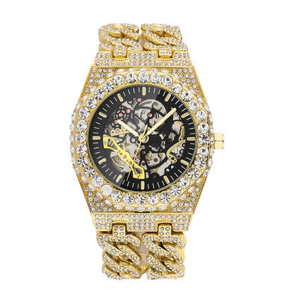 Orologio meccanico con catena