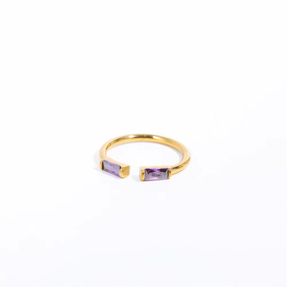 Anello zodiaco pietra di nascita