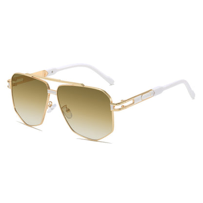 Occhiali da sole uomo metallo lusso