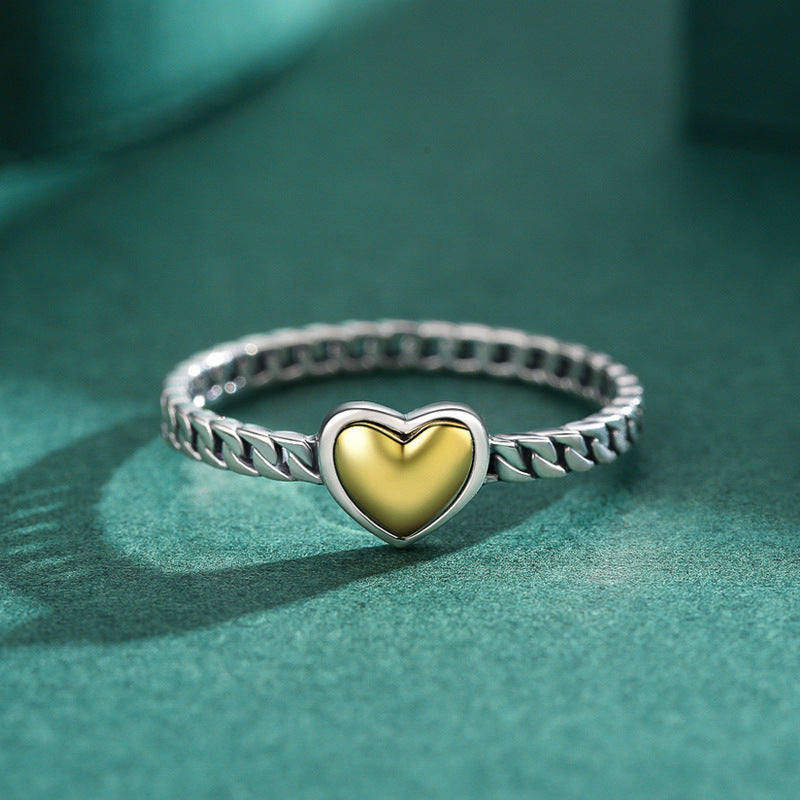 Anello traforato a righe