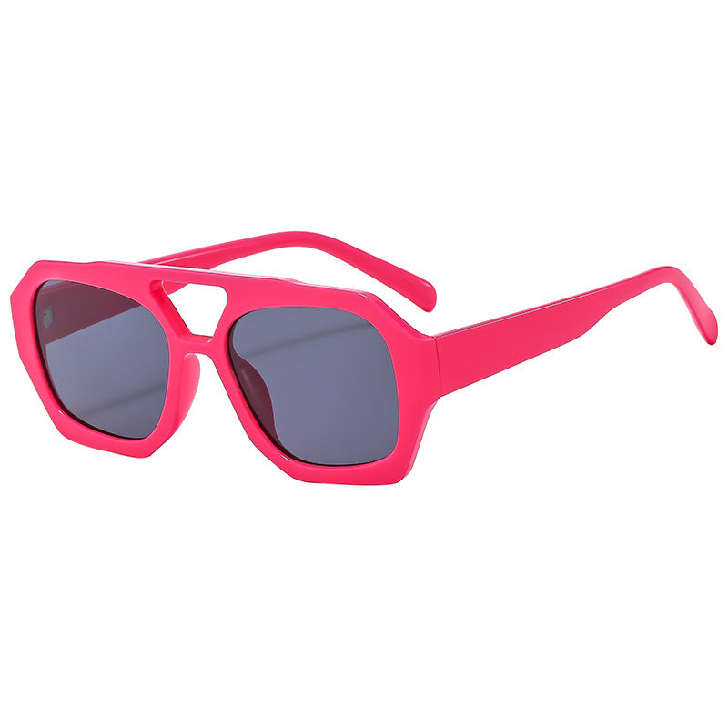Occhiali da sole retro protezione UV da uomo