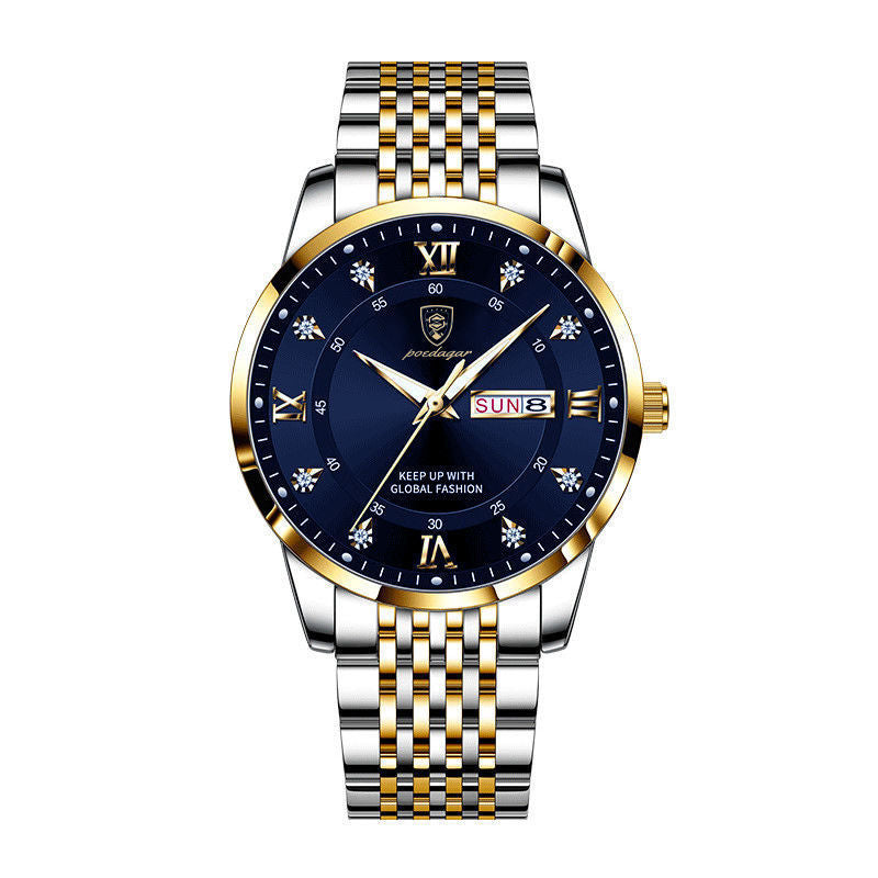 Orologio da uomo luminoso stile coreano