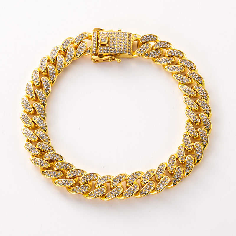 Collana hip hop da uomo