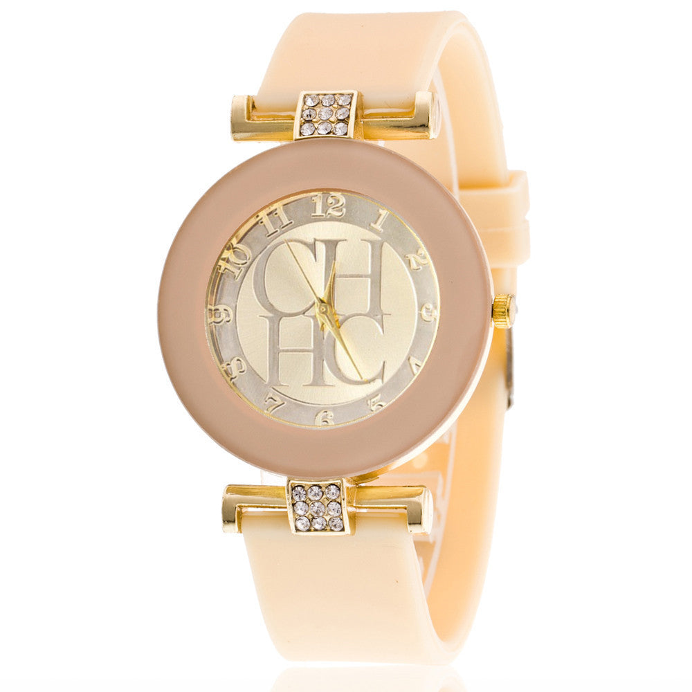 Orologio silicone al quarzo da donna