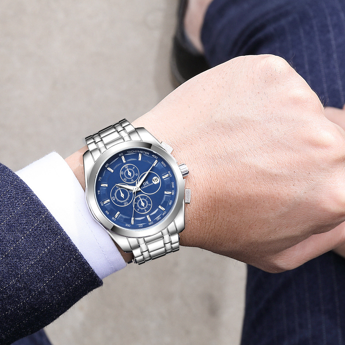 Orologio quarzo luminescente
