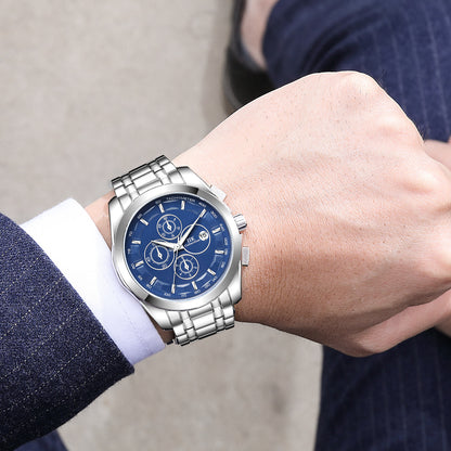 Orologio quarzo luminescente