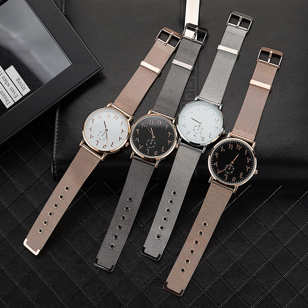 Orologio unisex impermeabile montatura in lega