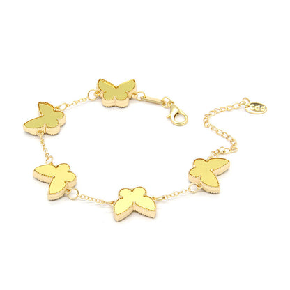 Bracciale farfalla e cuore