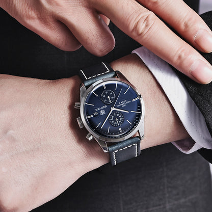 Orologio da uomo multifunzione impermeabile al quarzo