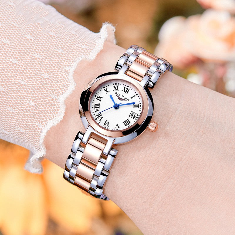 Orologio donna calendario impermeabile