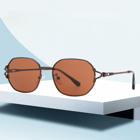 Occhiali retrò flat-top