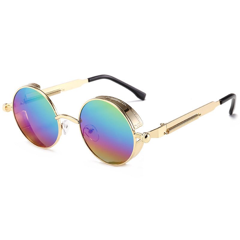 Occhiali da sole retrò hipster punk