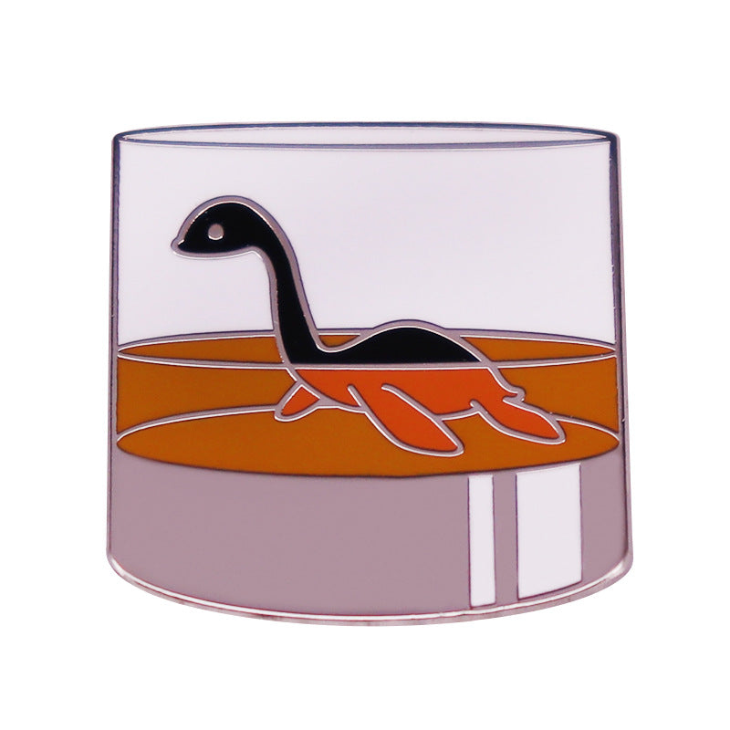 Spilla dinosauro plesiosauro