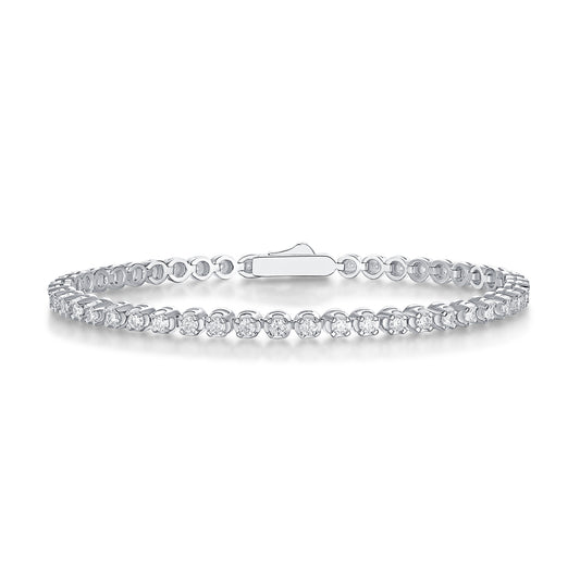 Bracciale moissanite cielo stellato