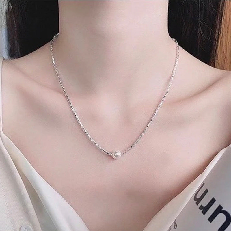 Collana triangoli argento mini