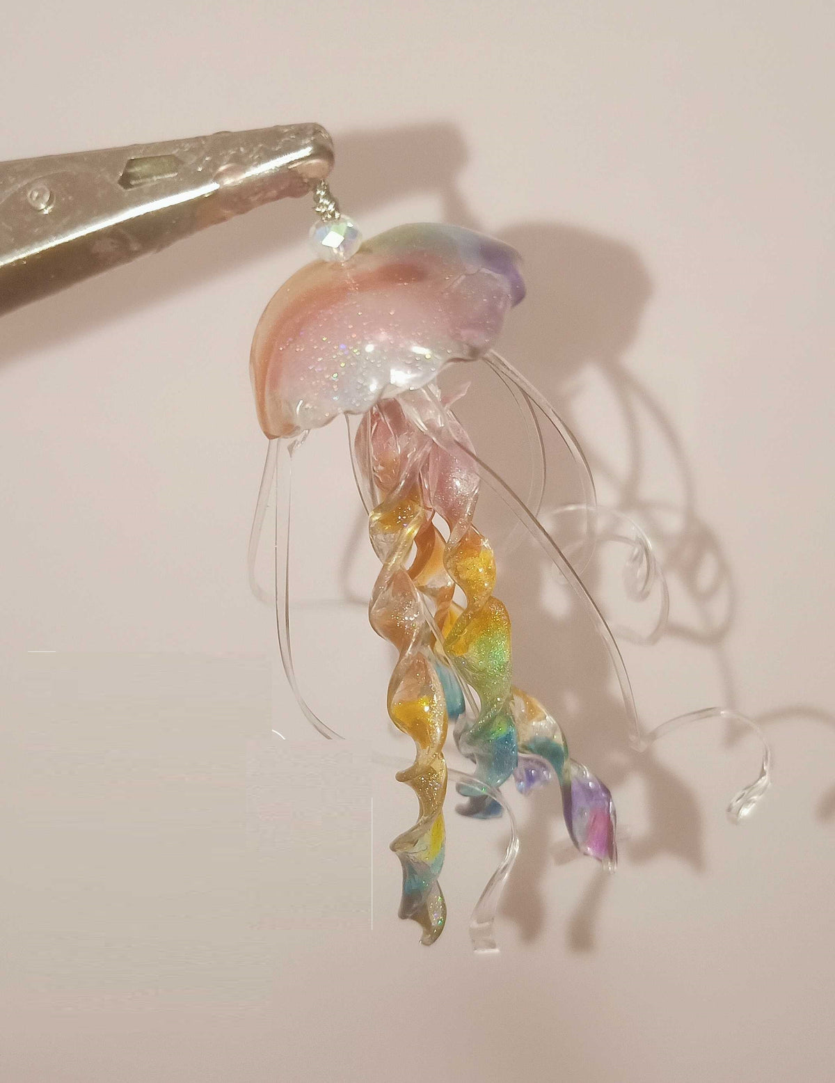 Orecchini medusa arcobaleno
