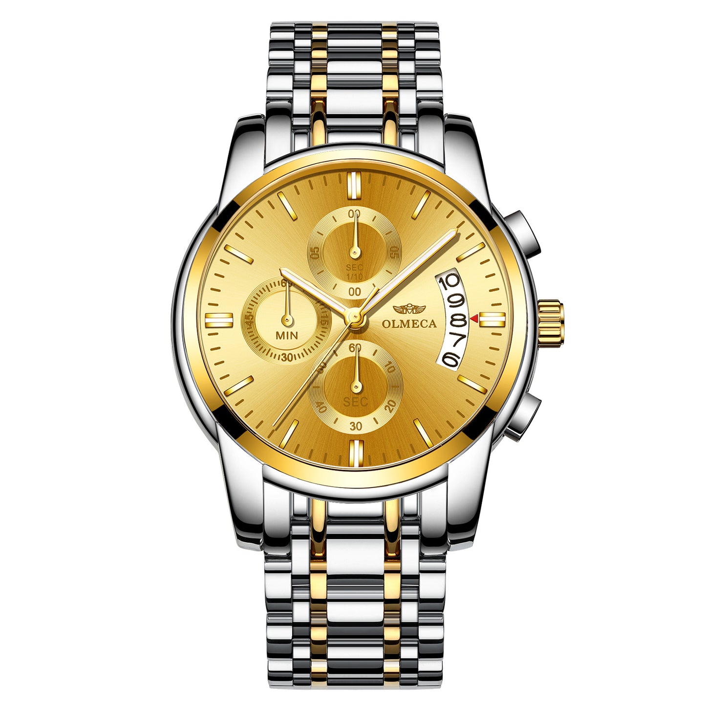 Orologio acciaio luminoso farfalla