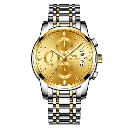 Orologio acciaio luminoso farfalla