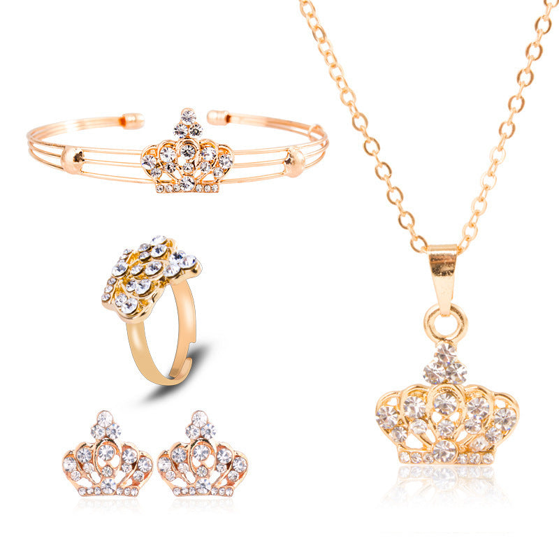 Set gioielli corona