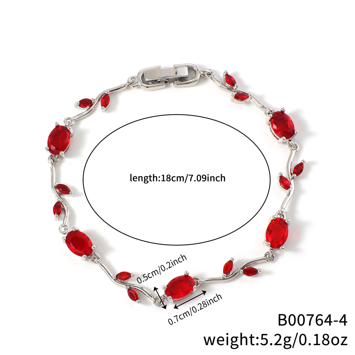 Bracciale Zircone Geometrico
