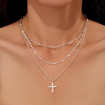 Collana cerchi stratificati