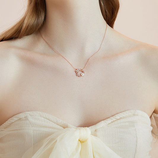 Collana farfalla argento donna