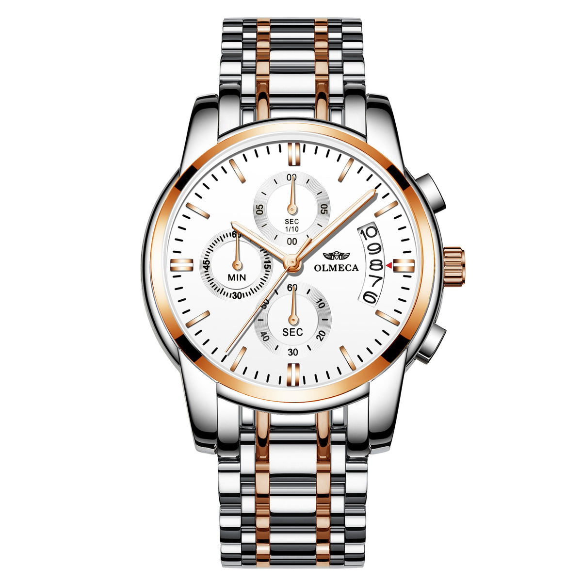Orologio acciaio luminoso farfalla