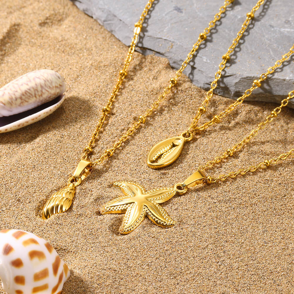 Collana stella marina conchiglia