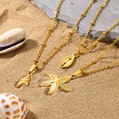 Collana stella marina conchiglia