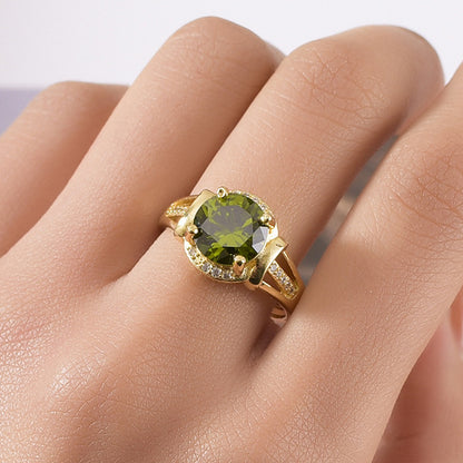 Anello Verde Oliva