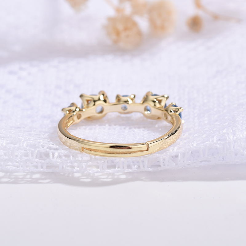 Anello topazio sfumato