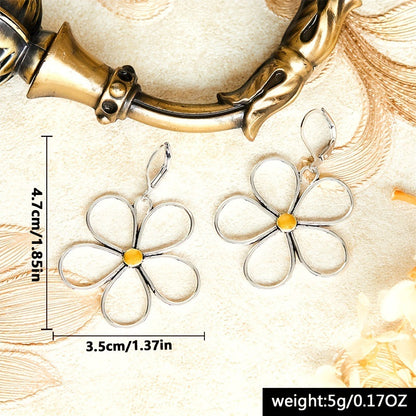 Orecchini fiore boho