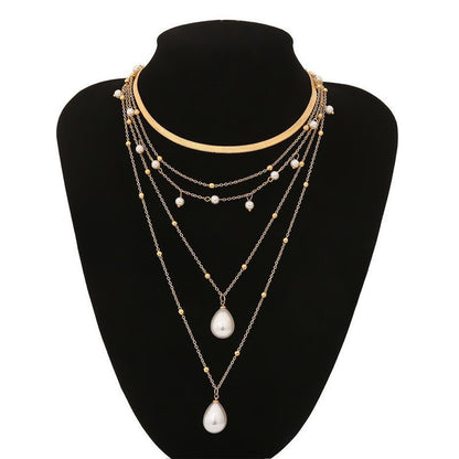 Collana di perle doppia