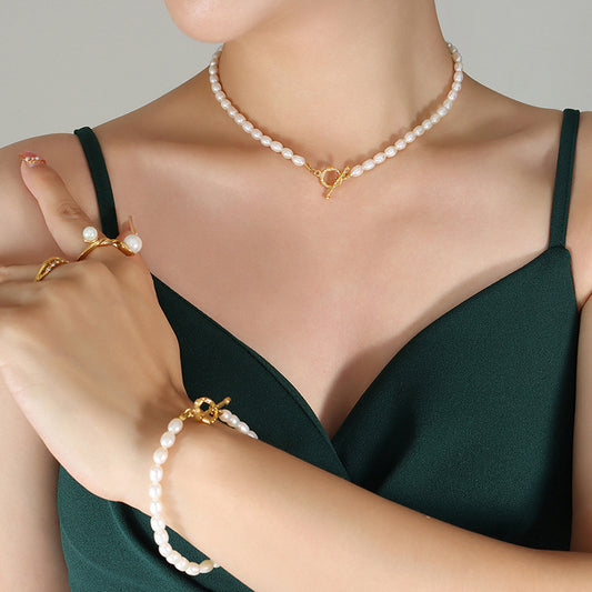 Bracciale fibbia geometrica