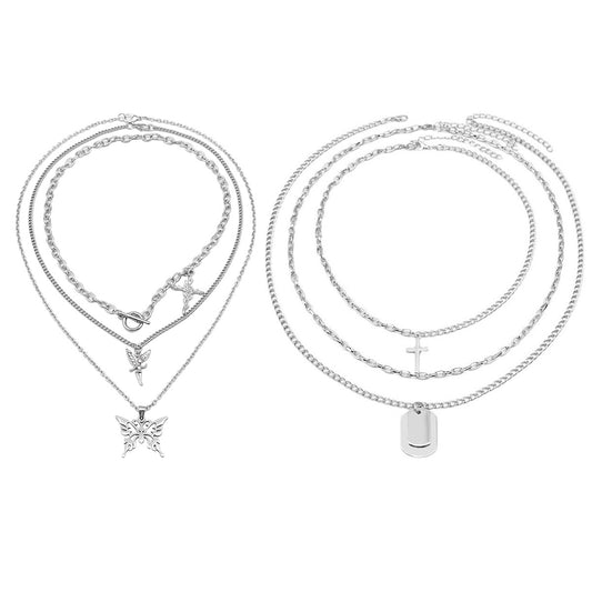 Collana farfalla unisex