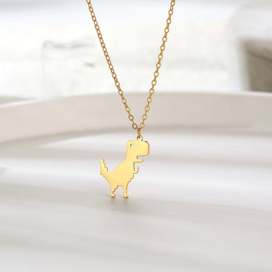 Collana dinosauro corta