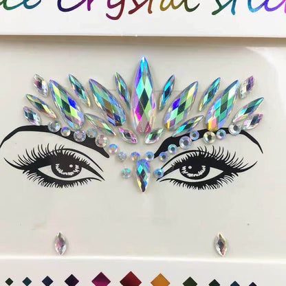 Set adesivi strass viso