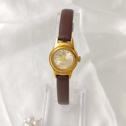Orologio dorato da donna piccolo