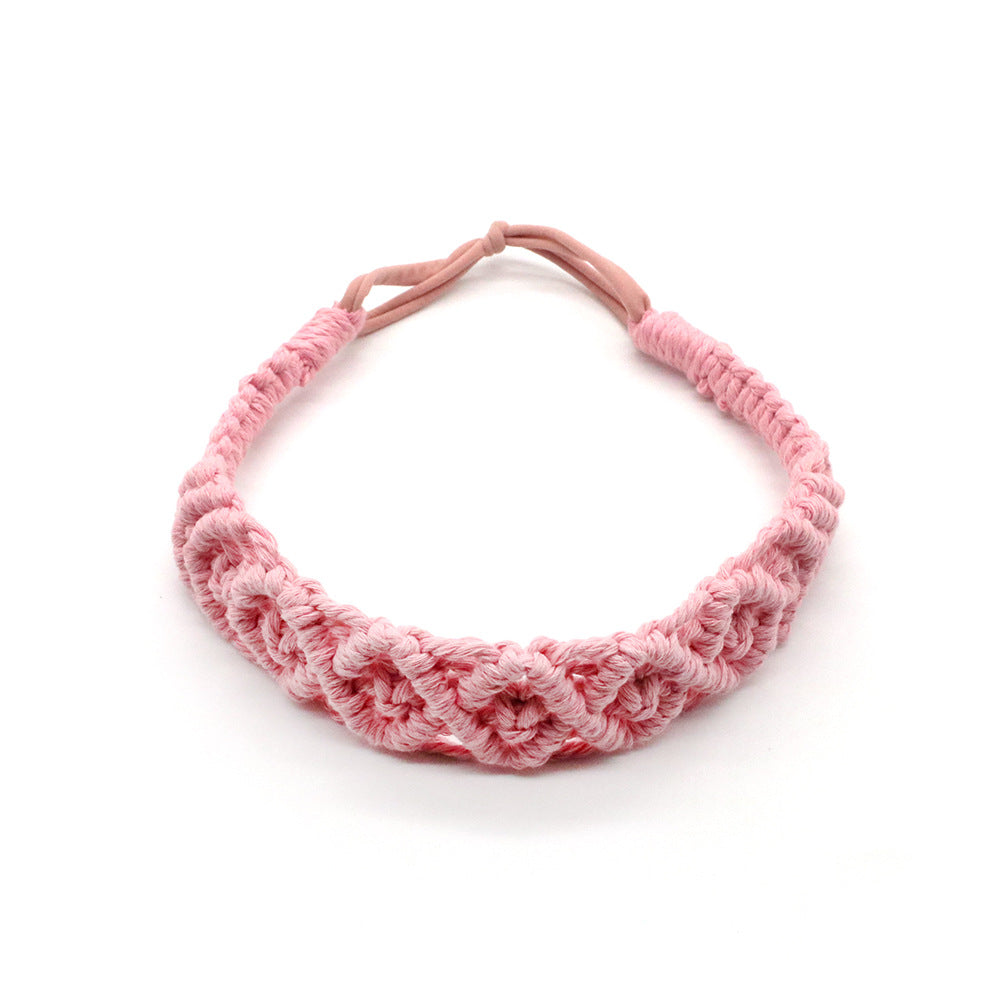 Fascia capelli cotone intrecciato
