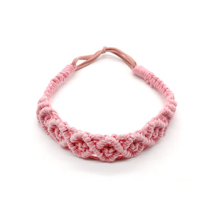 Fascia capelli cotone intrecciato