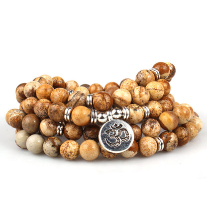Bracciale con pendente loto