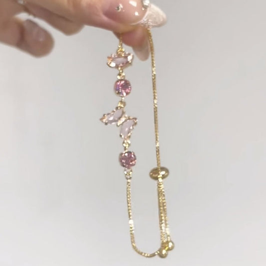 Bracciale farfalla zircone